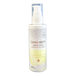 CANNABIOS - Gel Lavant naturel au Chanvre - Tout en 1 - Arbre à thé & Ylang-ylang